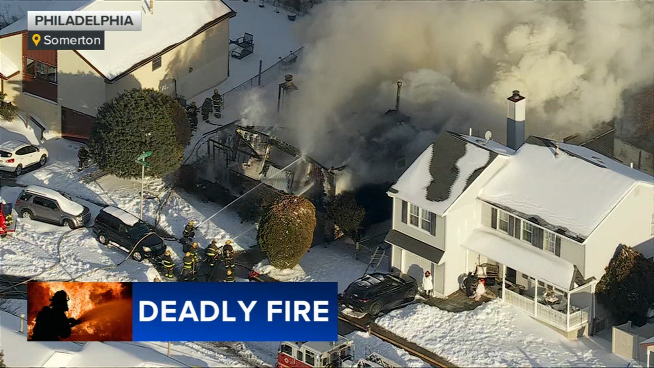 1 dead, 1 injured after heavy flames destroy home