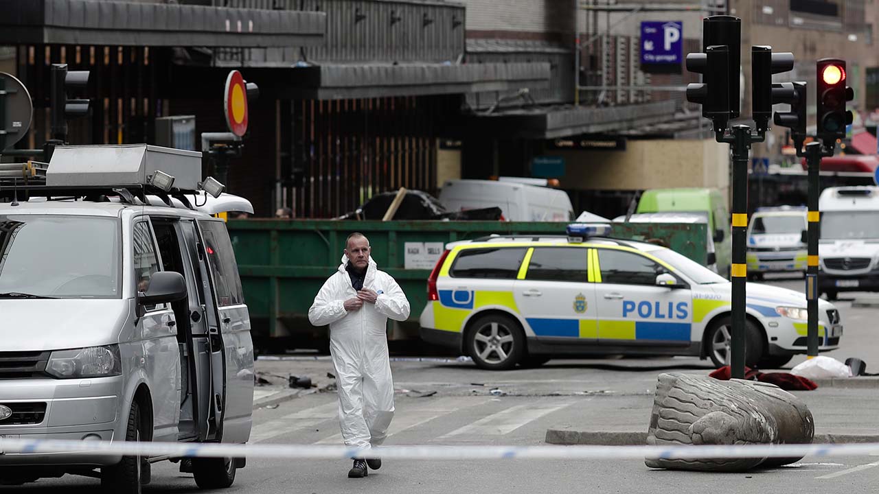Sweden truck attack suspect arrested