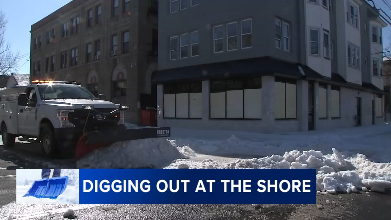 Snow and ice keep DPW crews busy along Jersey Shore