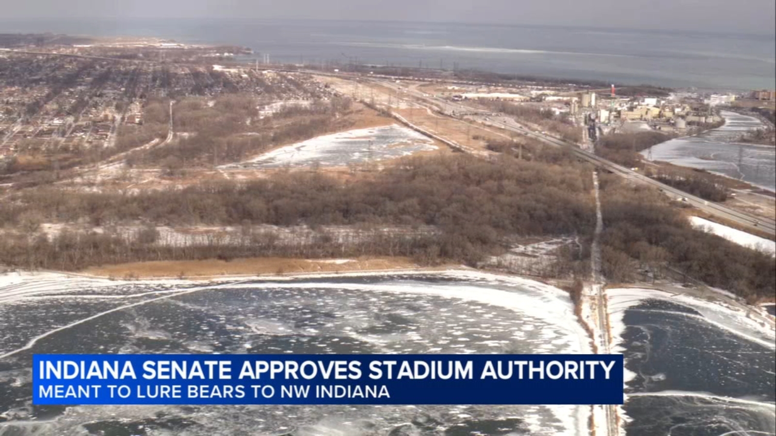 Indiana state senate advances Northwest Indiana Stadium Authority to lure Chicago Bears