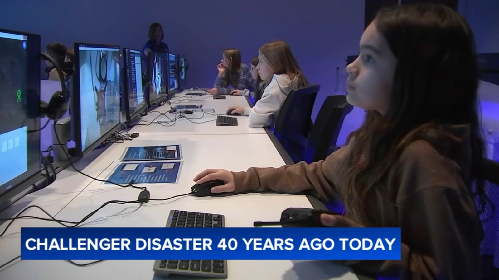 Lemont students honor legacy of astronauts killed in Challenger explosion at Indiana learning center