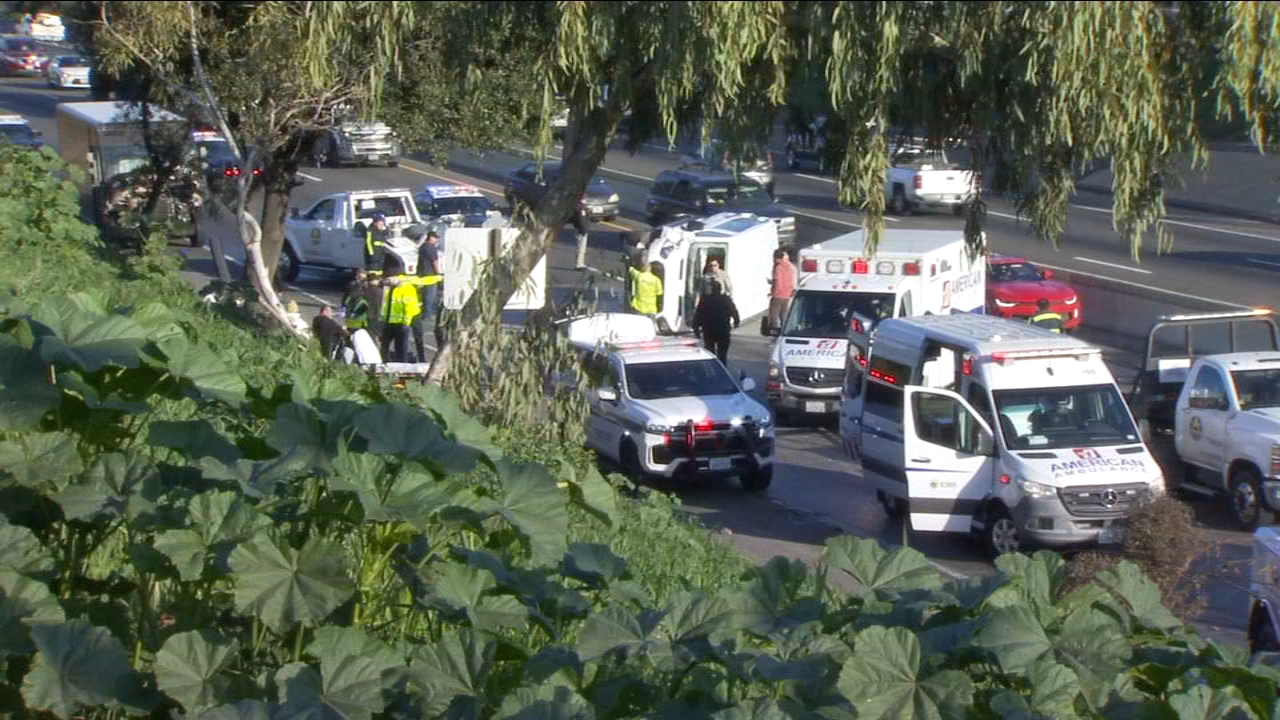 Morning commute on Highway 99 in Fresno snarled due multi-vehicle crash