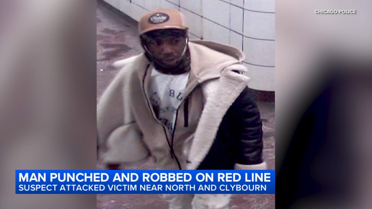 Man punched during robbery on CTA Red Line train on North Side: CPD