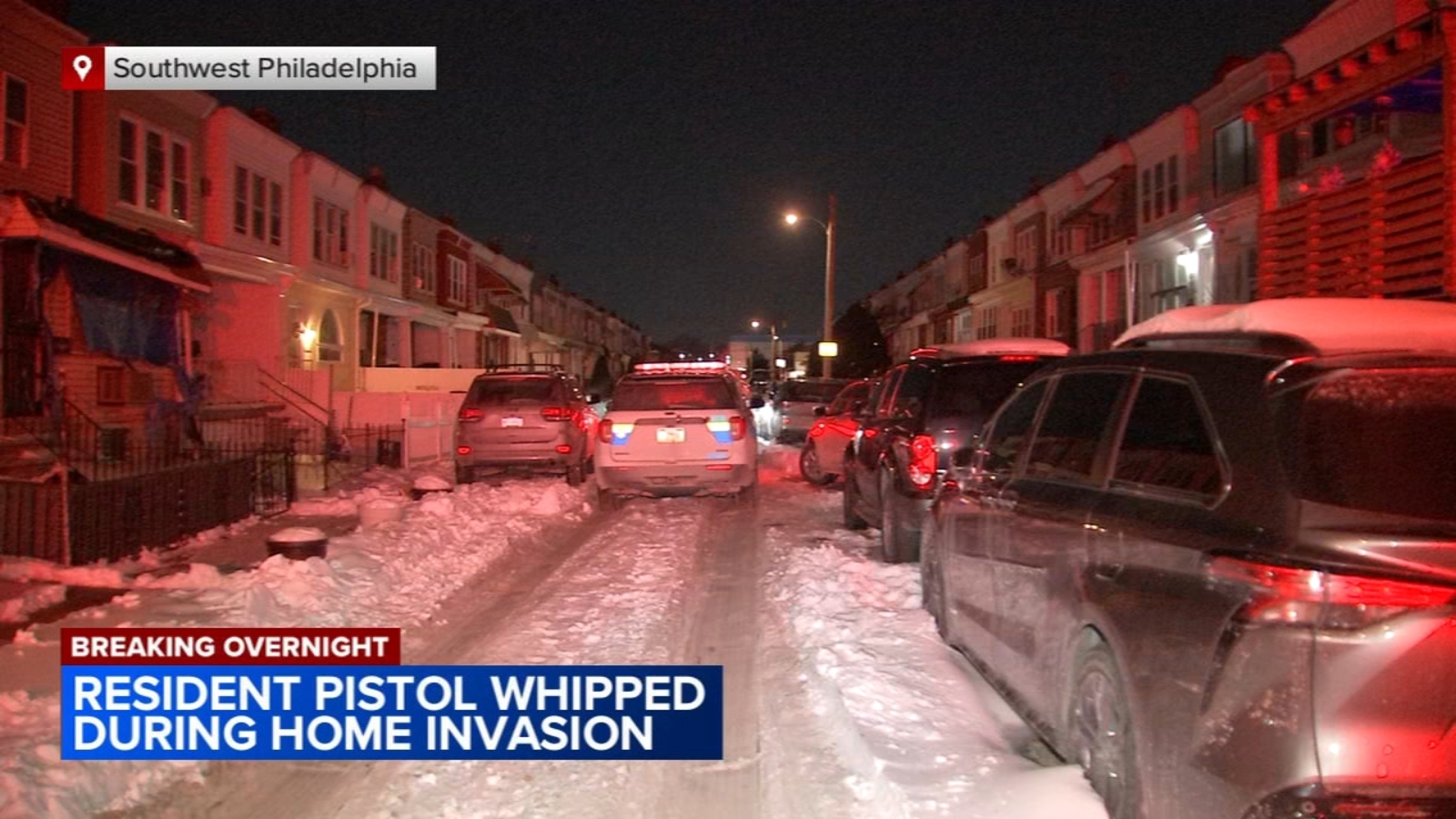 Resident pistol-whipped during home invasion in Southwest Philadelphia