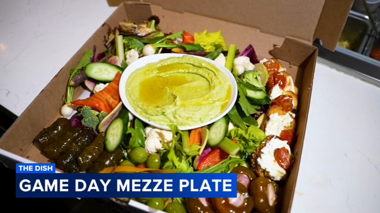 The Dish: Fava bean hummus mezze plate from Gloria Sports and Spirits in Warrington, Pa.