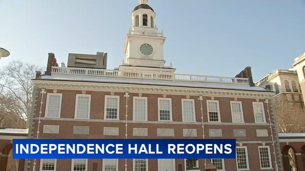 Independence Hall reopens following renovations for America's 250th celebrations in Philadelphia