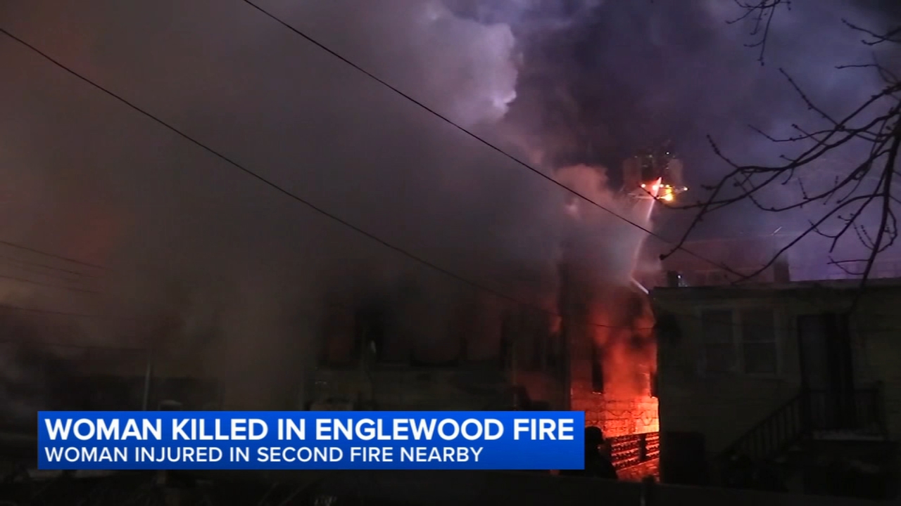 West Englewood fires leave 1 woman dead, 1 injured: CPD
