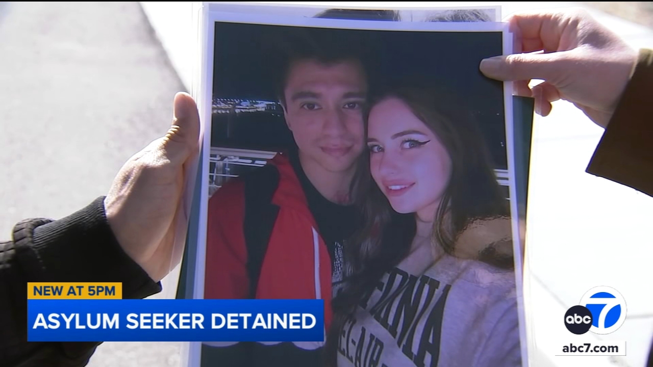 Ukrainian asylum seeker detained by ICE after routine appointment, US citizen husband says