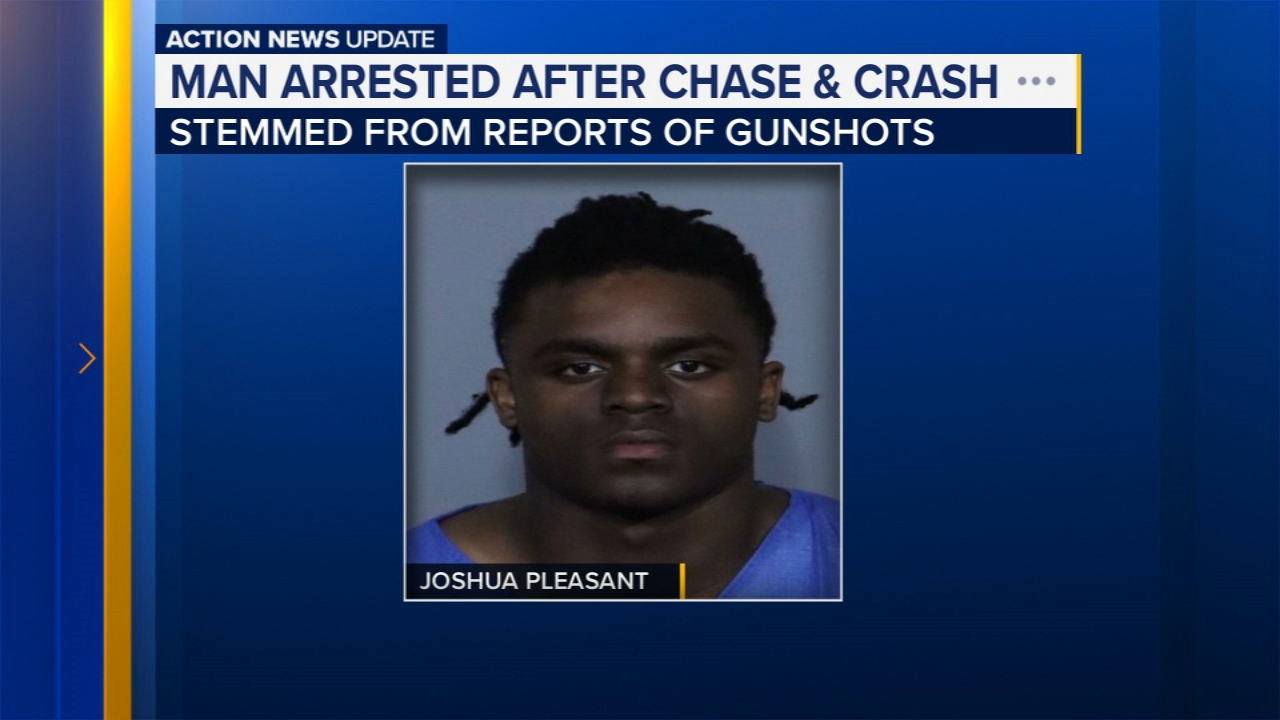2 suspects arrested after shooting leads to car chase, crash in Clovis