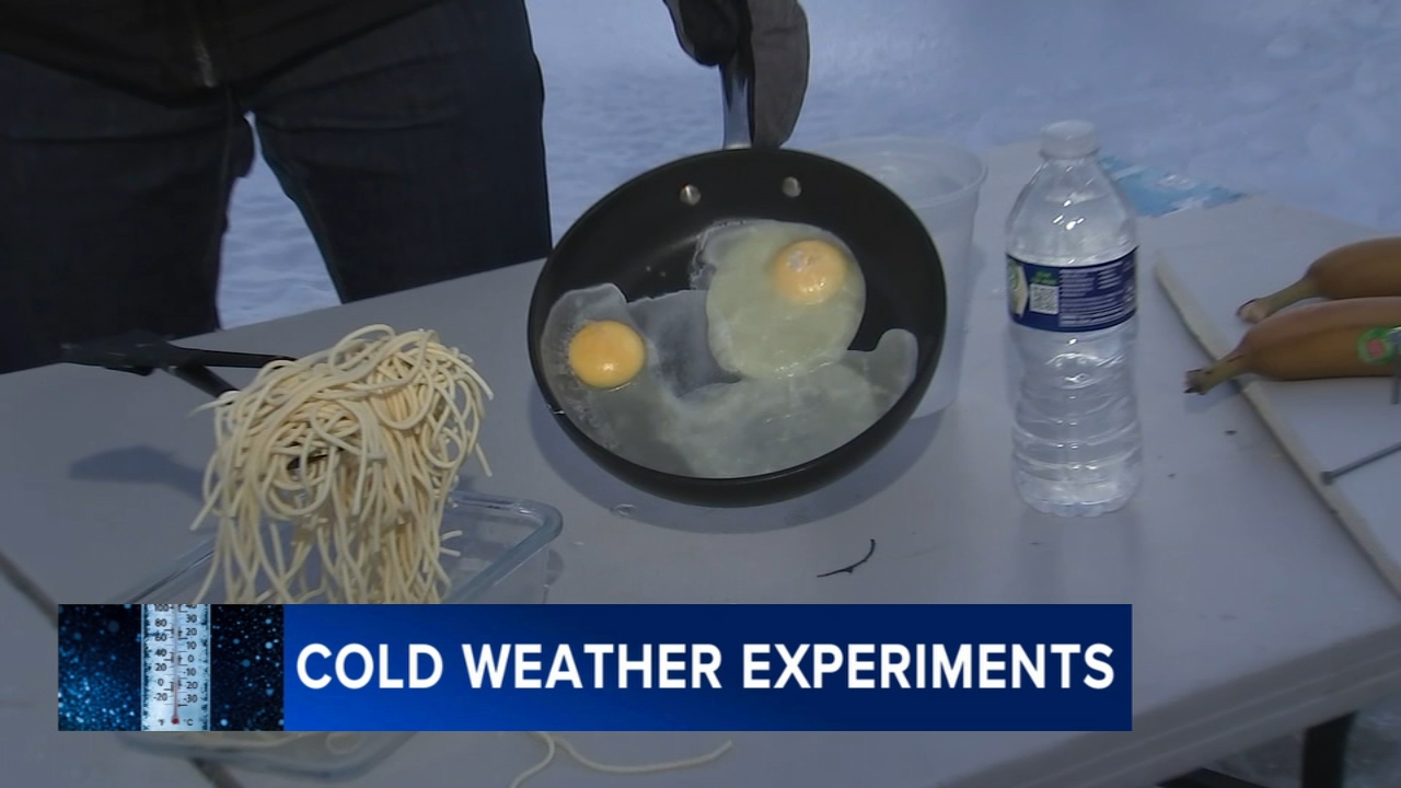 'Cool' science experiments to try in the snow, frigid temperatures