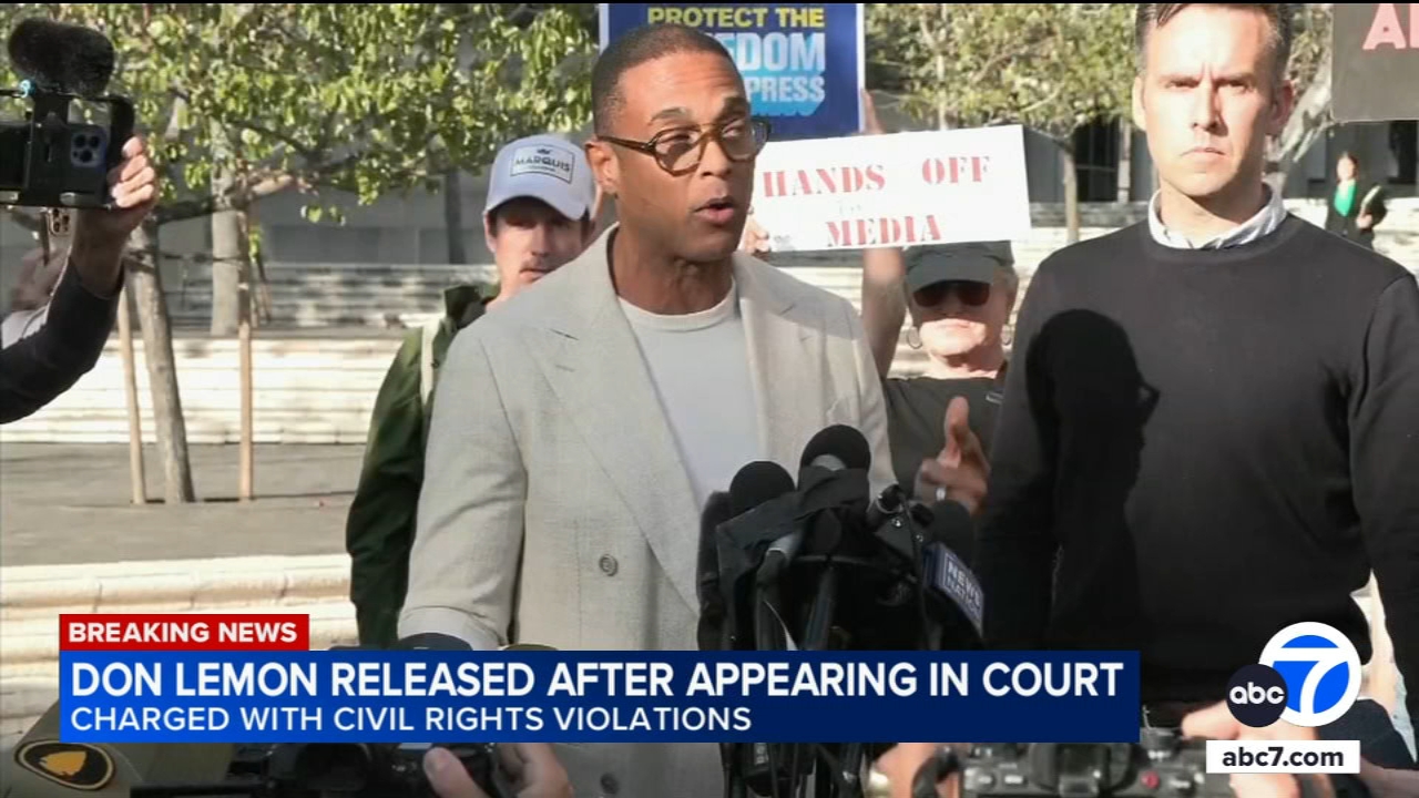 Don Lemon released on personal recognizance, judge rules; charged with federal civil rights crimes