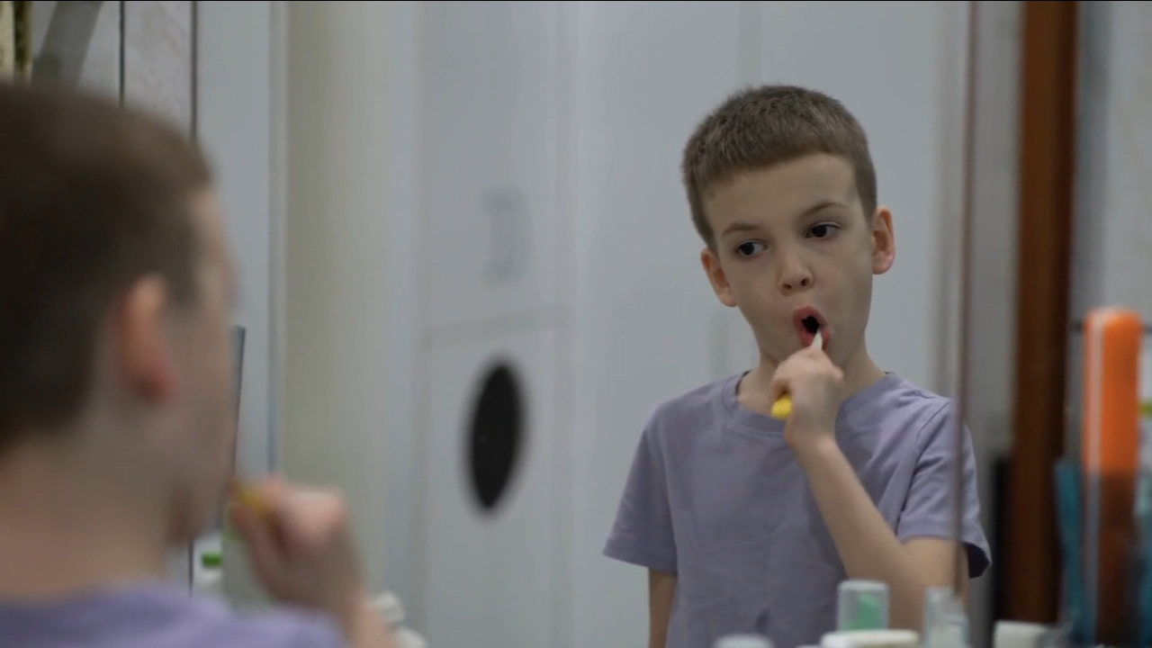 Teaching children about good dental habits when they're young
