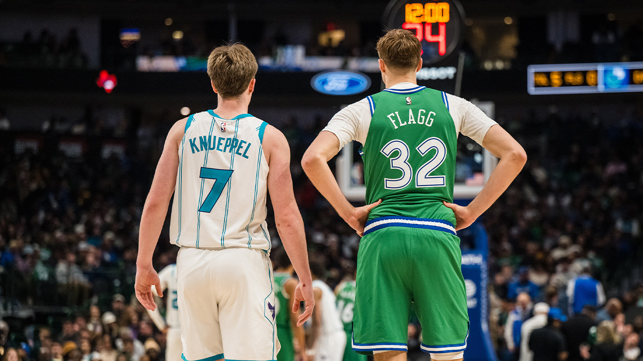 Kon Knueppel is giving former Duke teammate Cooper Flagg a challenge in NBA Rookie of the Year race