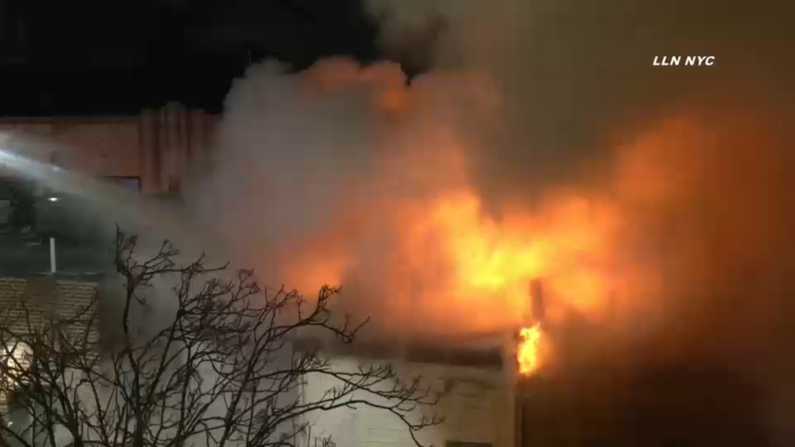 Cannabis dispensary bursts into flames in Irvington, New Jersey