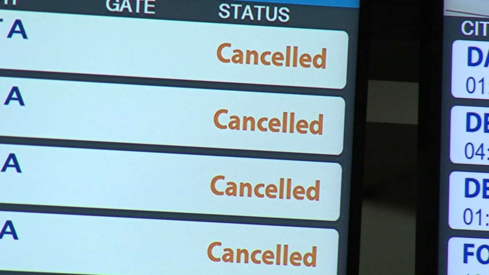 Hundreds of RDU flights canceled, travelers scramble for backup plans