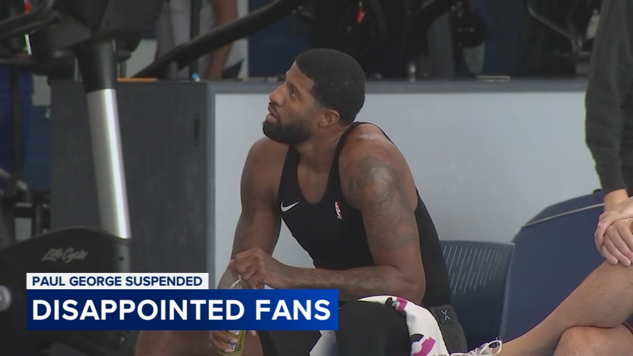 Fans disappointed over 76ers' George 25-game drug suspension