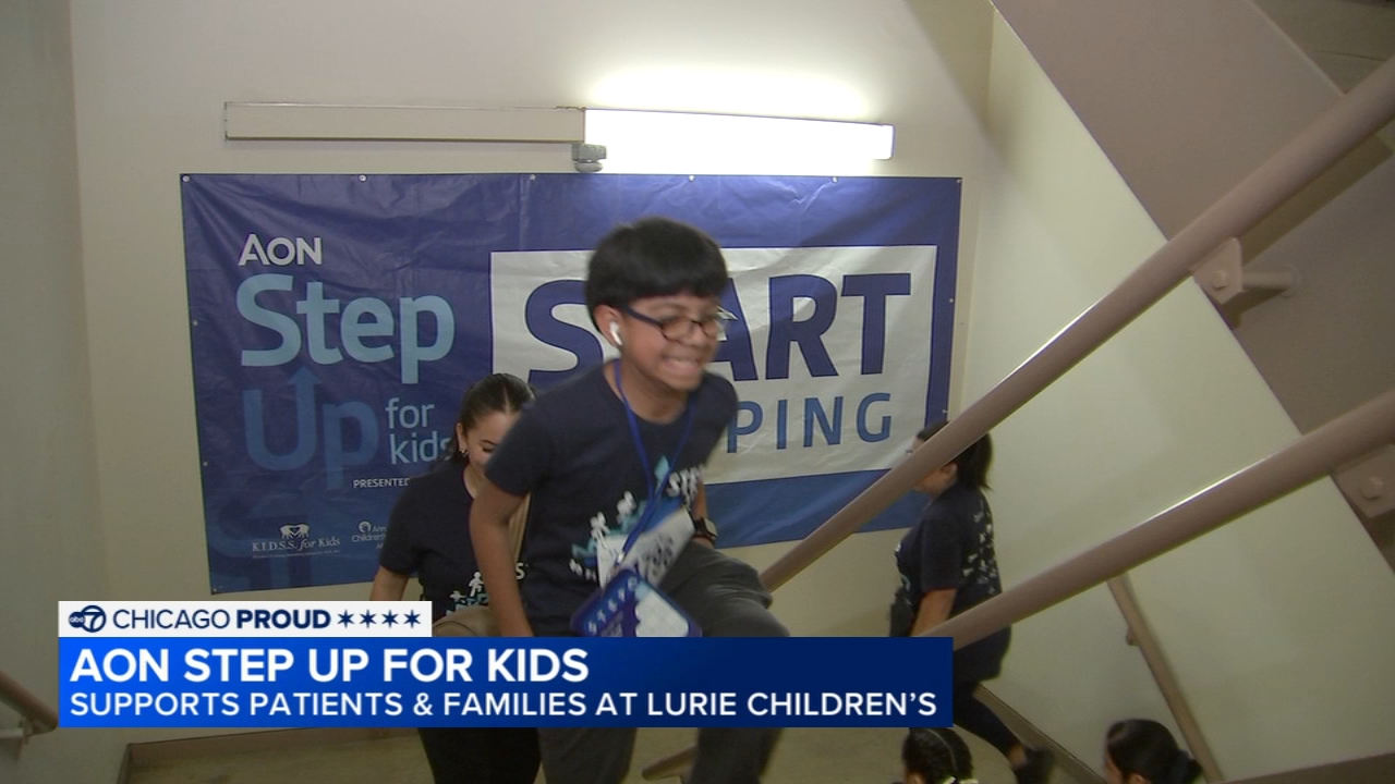 $500K fundraised for Lurie Children's at 'AON Step Up for Kids'