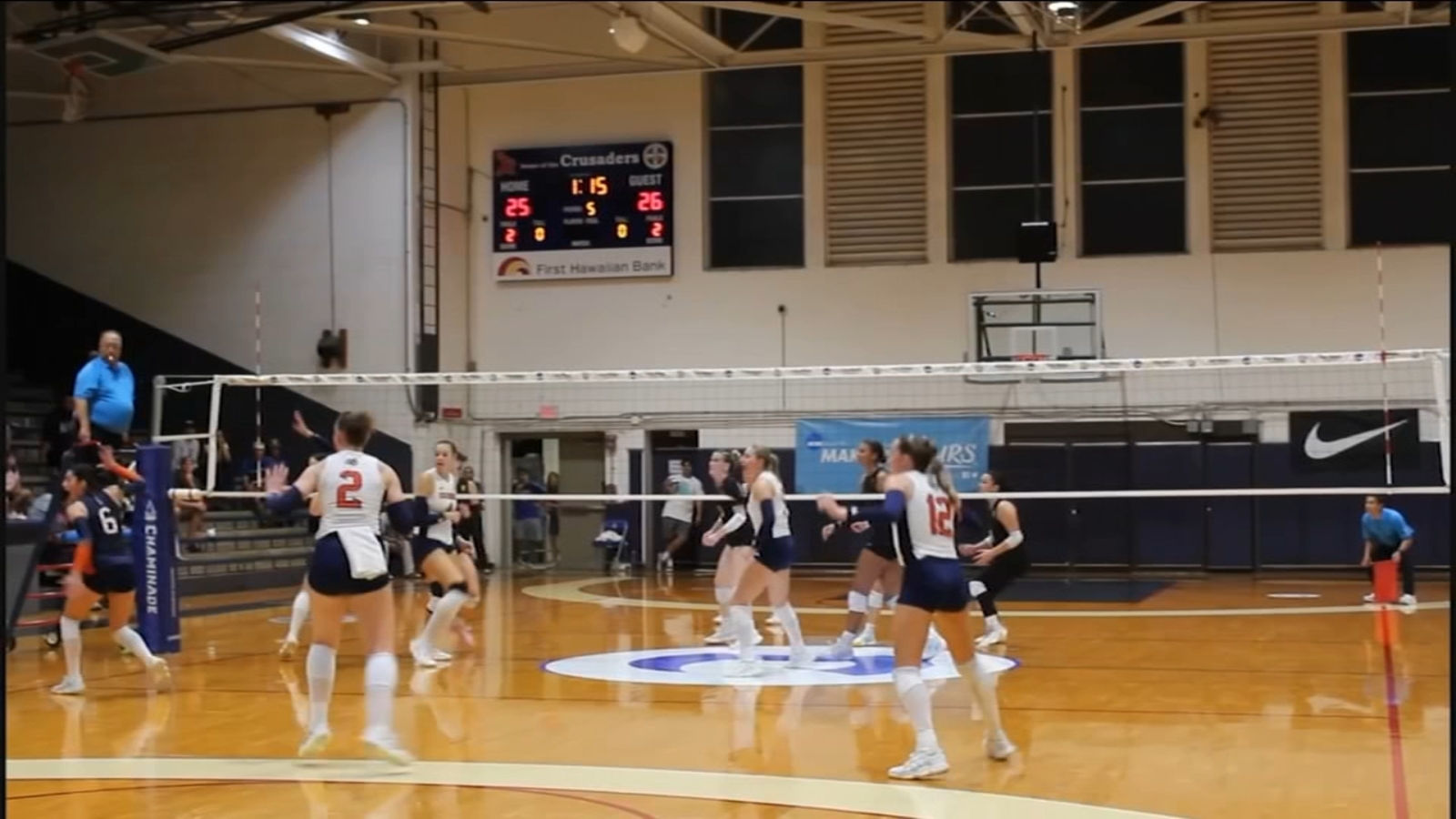FPU volleyball players dual-enroll at FCC to play beach volleyball