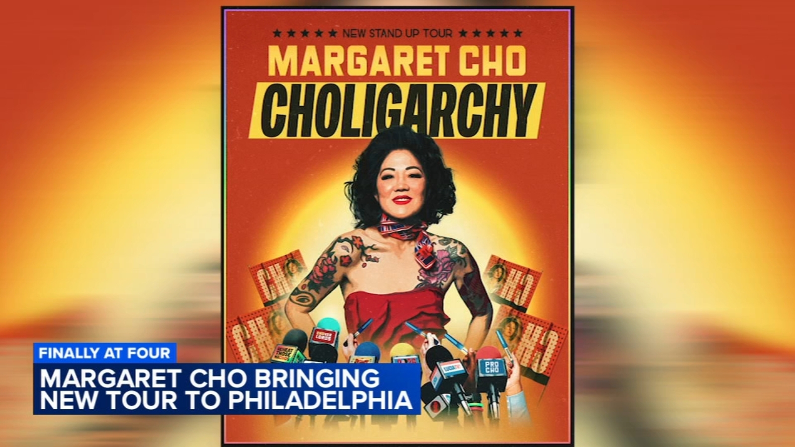 Margaret Cho talks about new comedy show "Choligarchy" coming to Philly