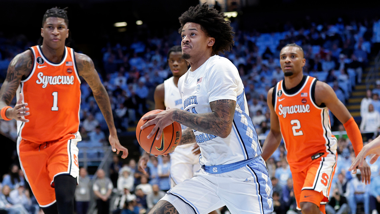UNC basketball | No. 14 Tar Heels build huge lead, then hangs on to beat  Syracuse 87-77 - ABC11 Raleigh-Durham