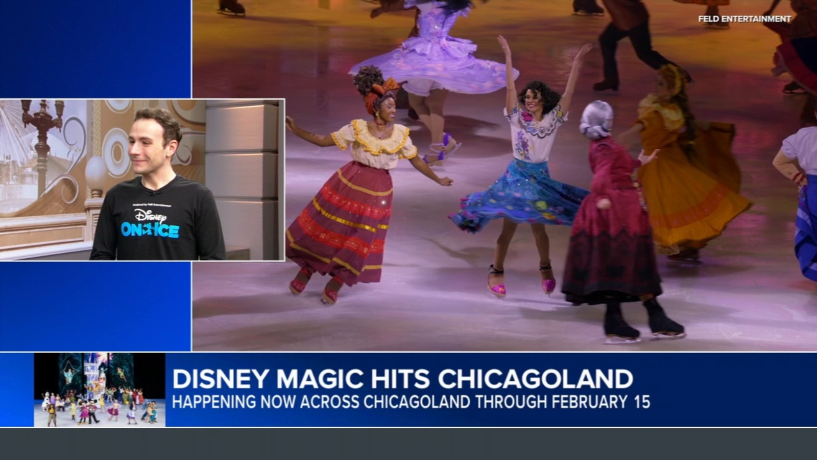 Chicago native skates with Disney On Ice as 'Jump In!' continues its run