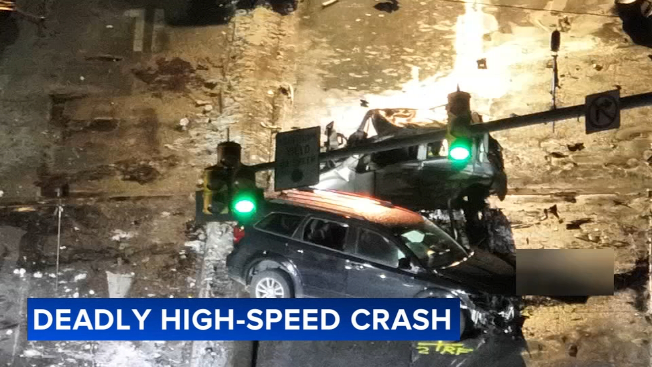 1 dead, 4 injured following high-speed crash near I-95 in Bensalem, Pa.