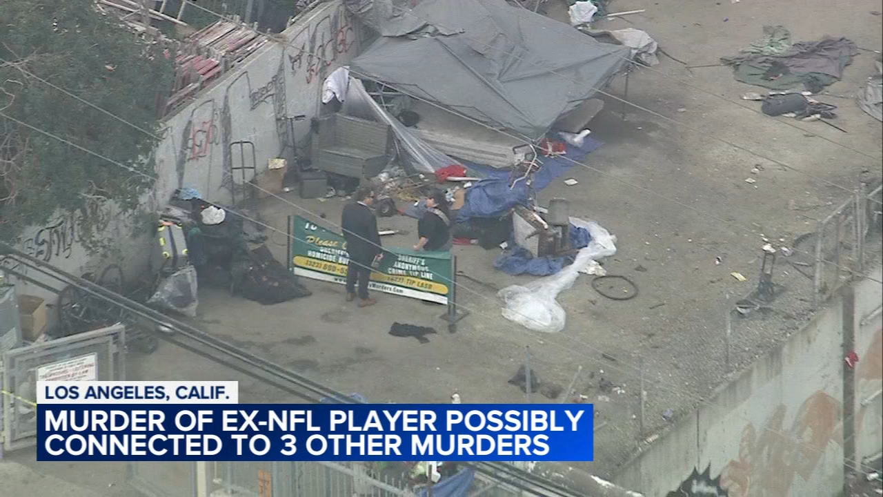 Murder of Ex-Eagles player possibly tied to 3 other killings: Sources