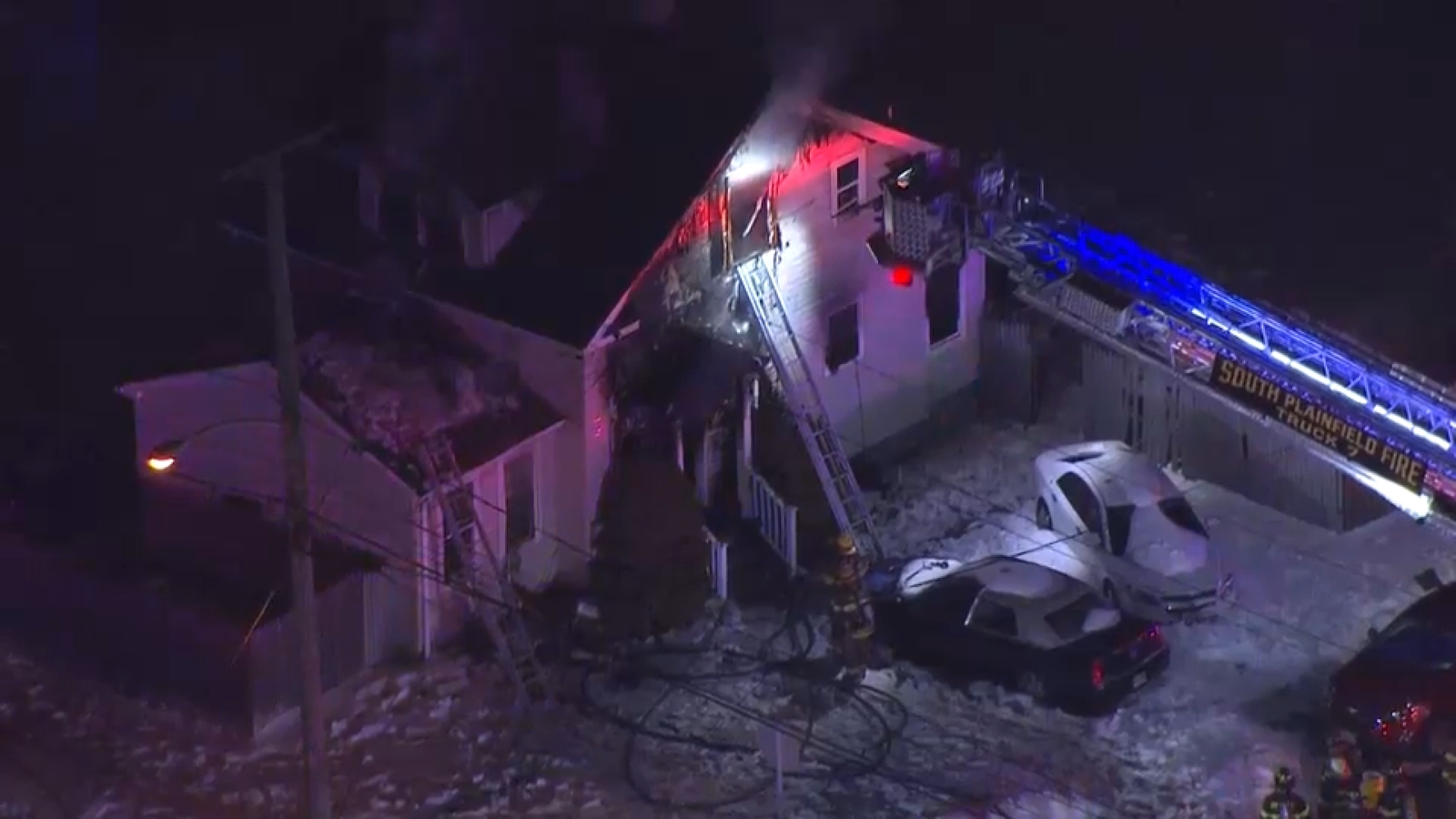 2 injured in South Plainfield, NJ fire