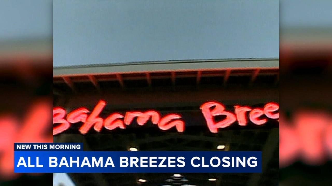 Bahama Breeze is closing all of its restaurants
