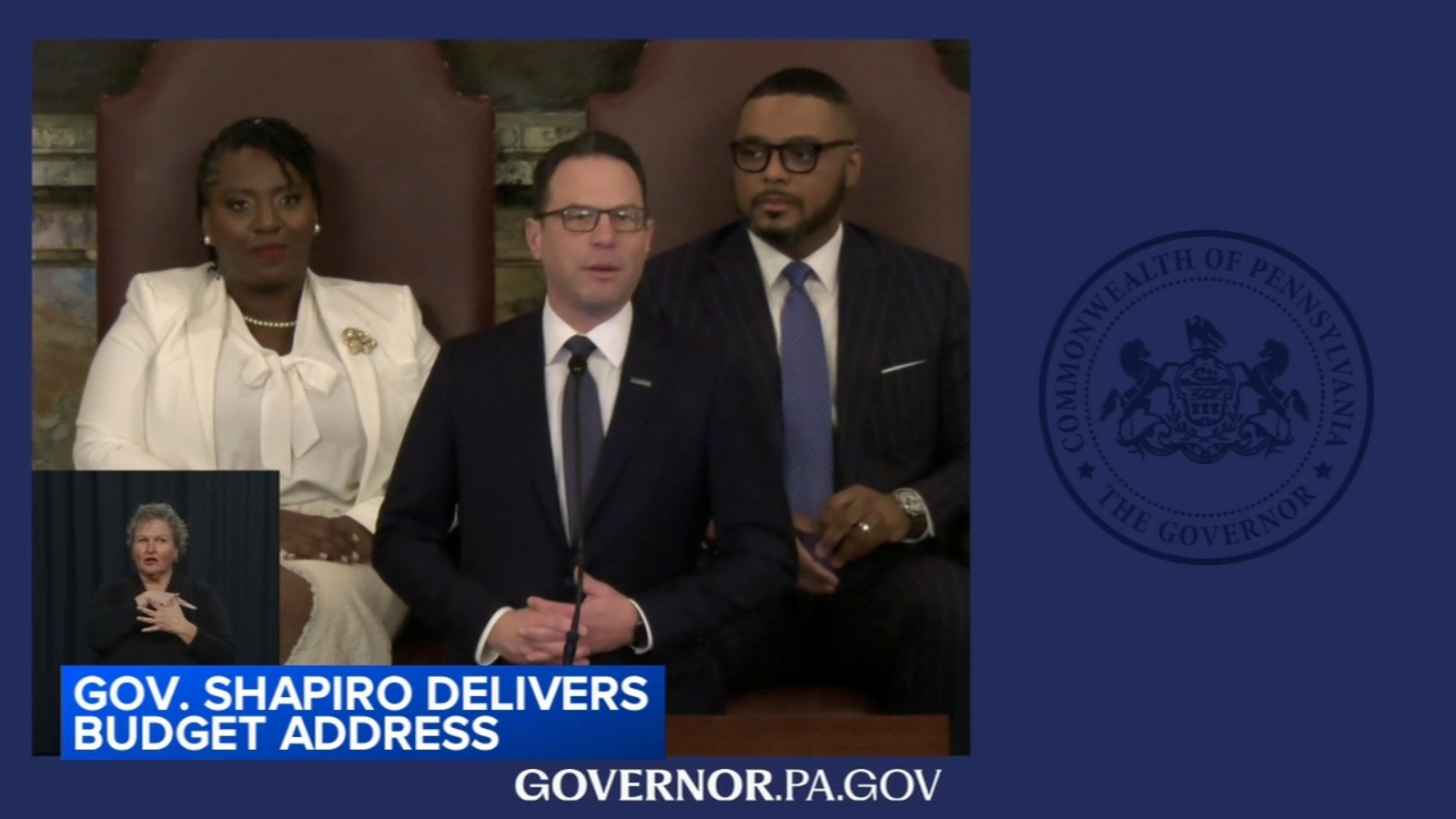 Pennsylvania Governor Josh Shapiro delivers budget address, proposing $53.2B spending plan