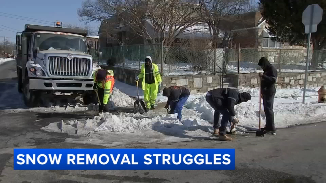 Philadelphia continues snow cleanup 11 days after storm