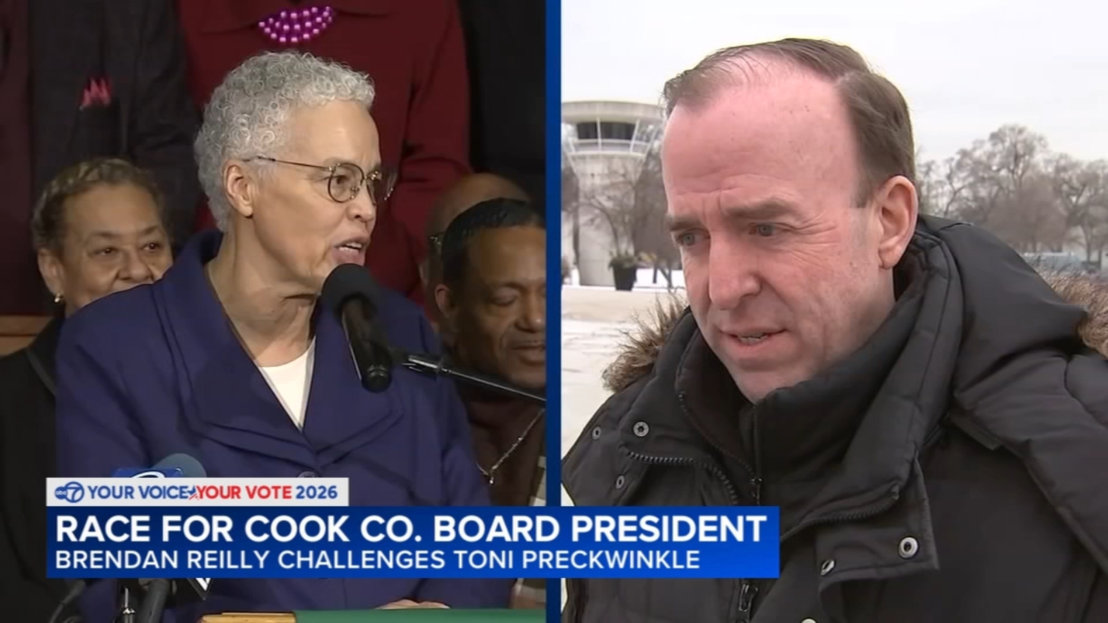 Cook Co. board president race: Incumbent Preckwinkle gets endorsements, Ald. Reilly launches new ad