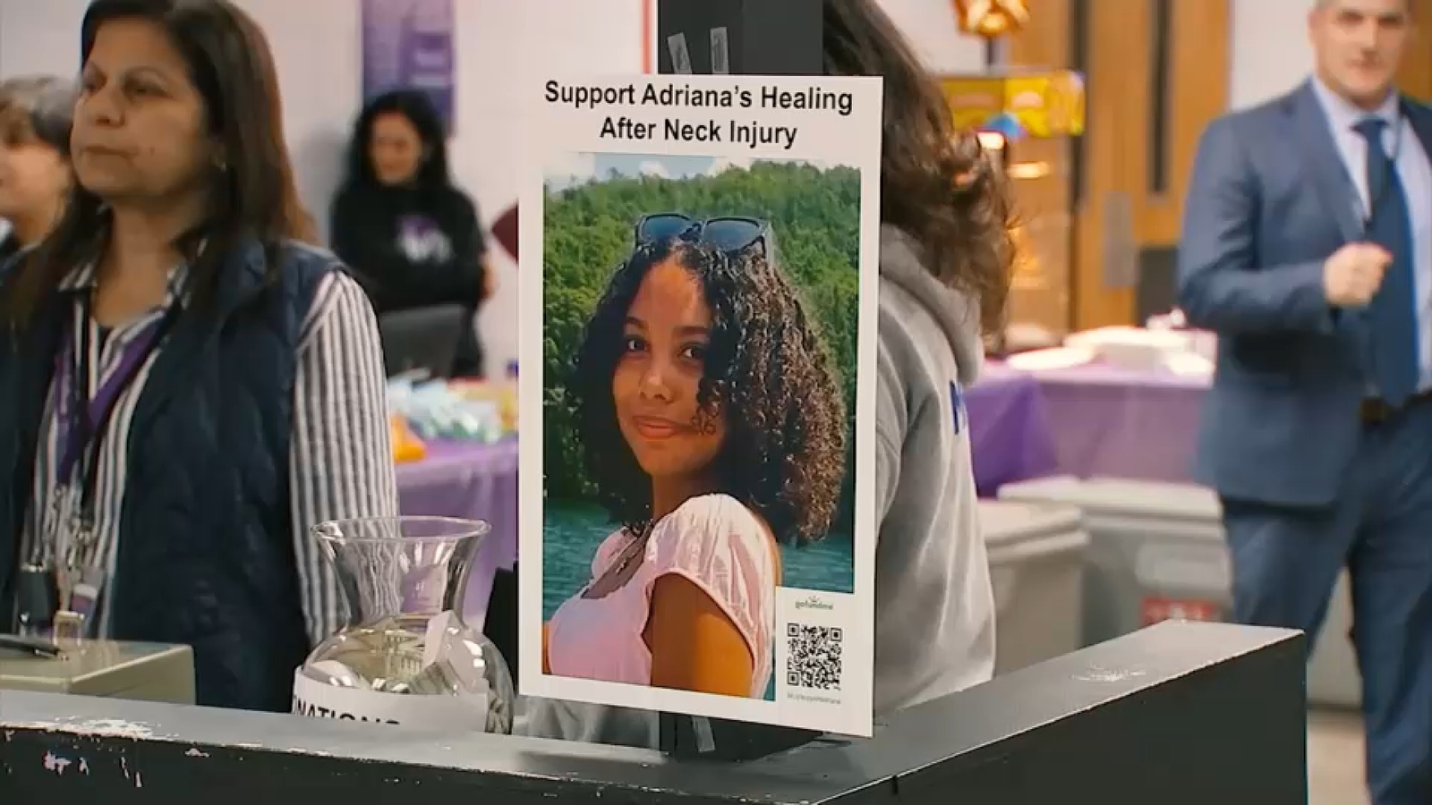 Fundraiser held for New Jersey high school wrestler severely injured during match