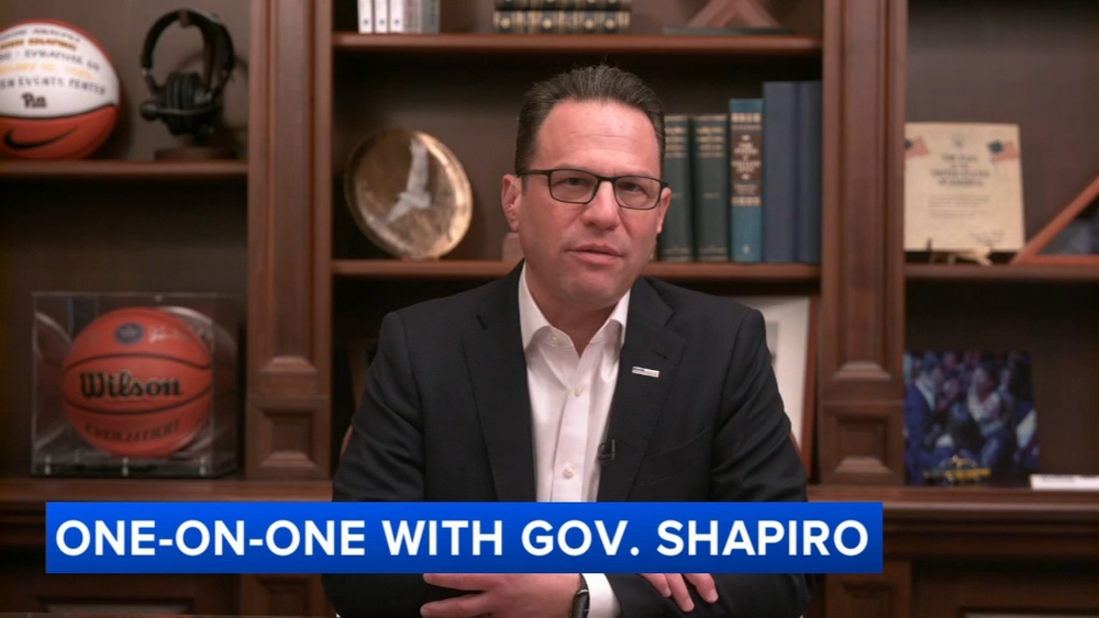 Shapiro goes 1-on-1 with Action News after delivering budget proposal