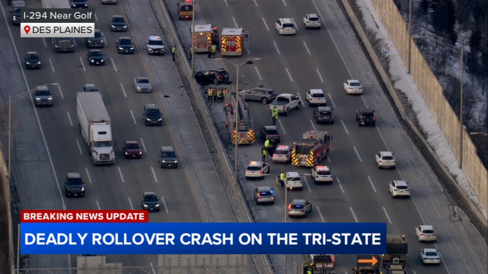 I-294 car crash: Eugene Robinson Jr. killed in rollover crash near Golf ...