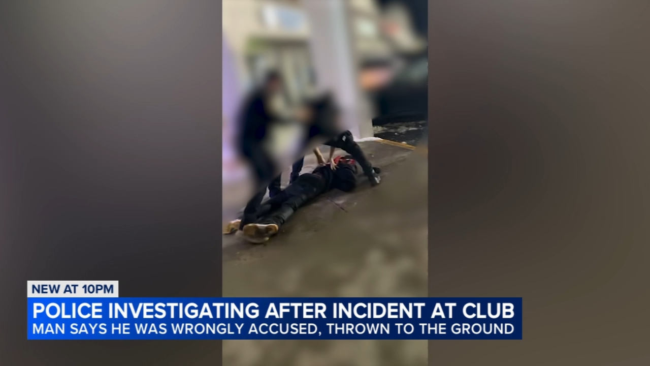 Man says he was wrongly accused, thrown to ground at suburban club