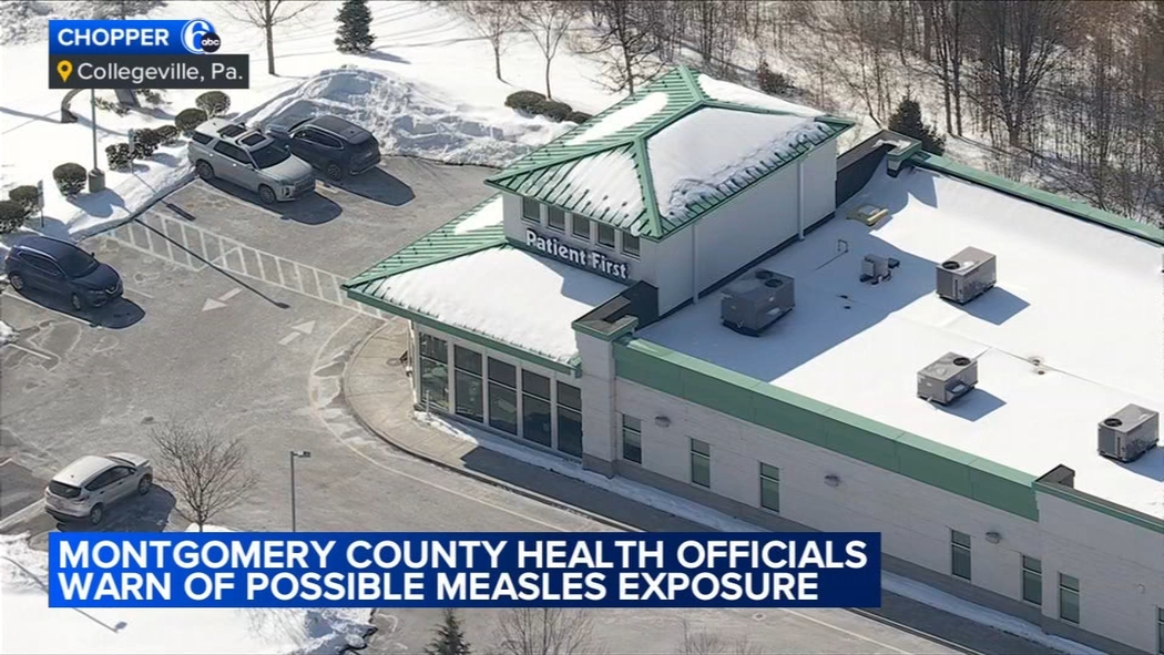 Health Officials Warn of Possible Measles Exposure in Collegeville, Pennsylvania