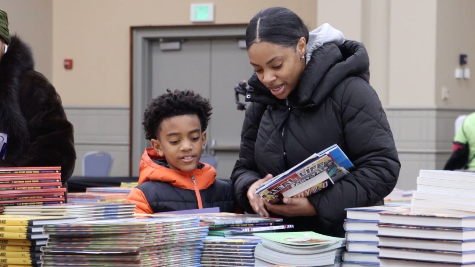 The African American Children's Book Fair gets put on display