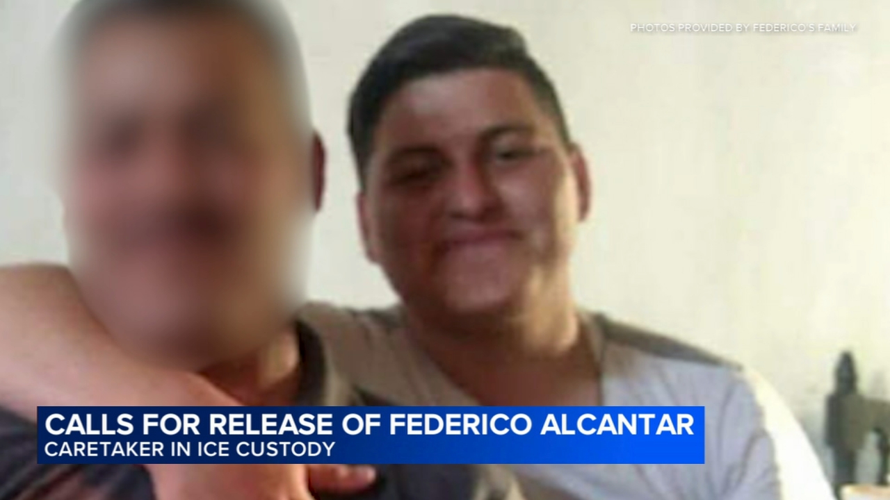 Man in ICE detention for months is siblings' sole guardian: Protesters