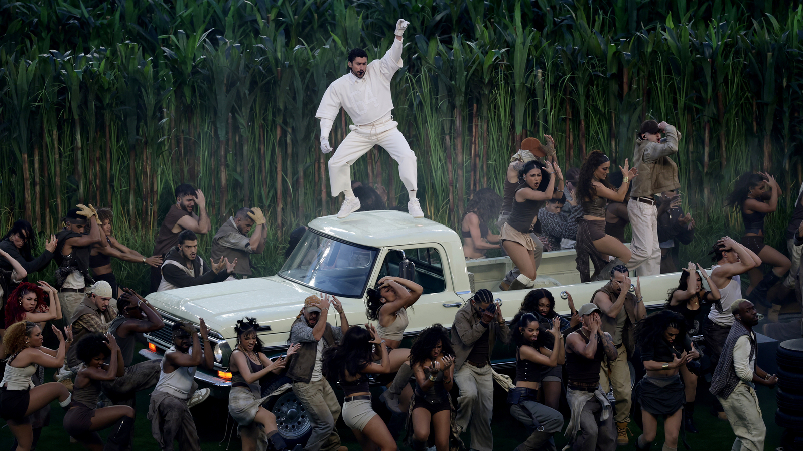 Puerto Ricans gather in Humboldt Park to watch Bad Bunny's history-making Super Bowl halftime show