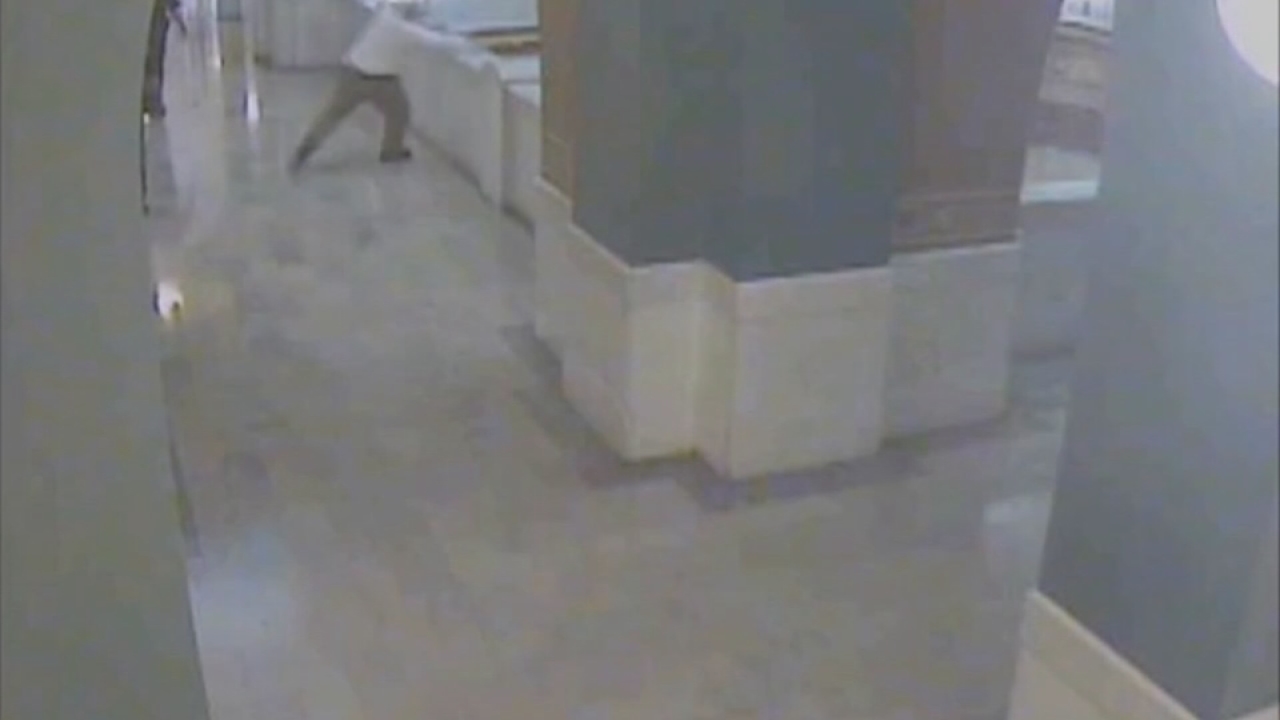 Triple murder suspect leaps to death from court balcony