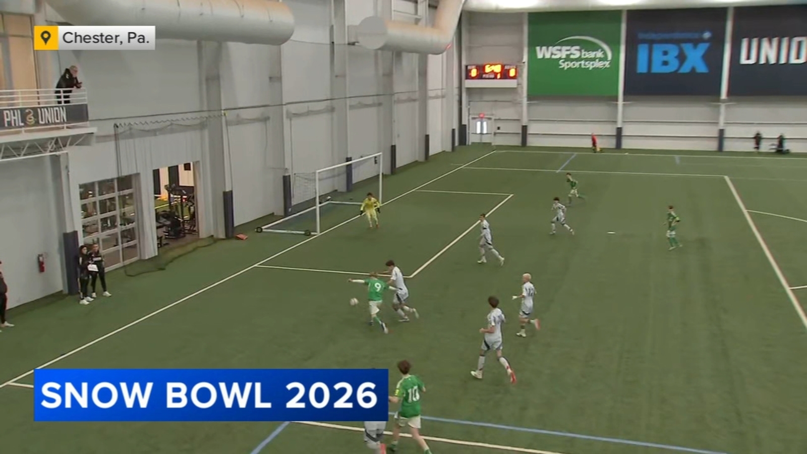 Youth soccer teams compete in new 'Snow Bowl' tournament