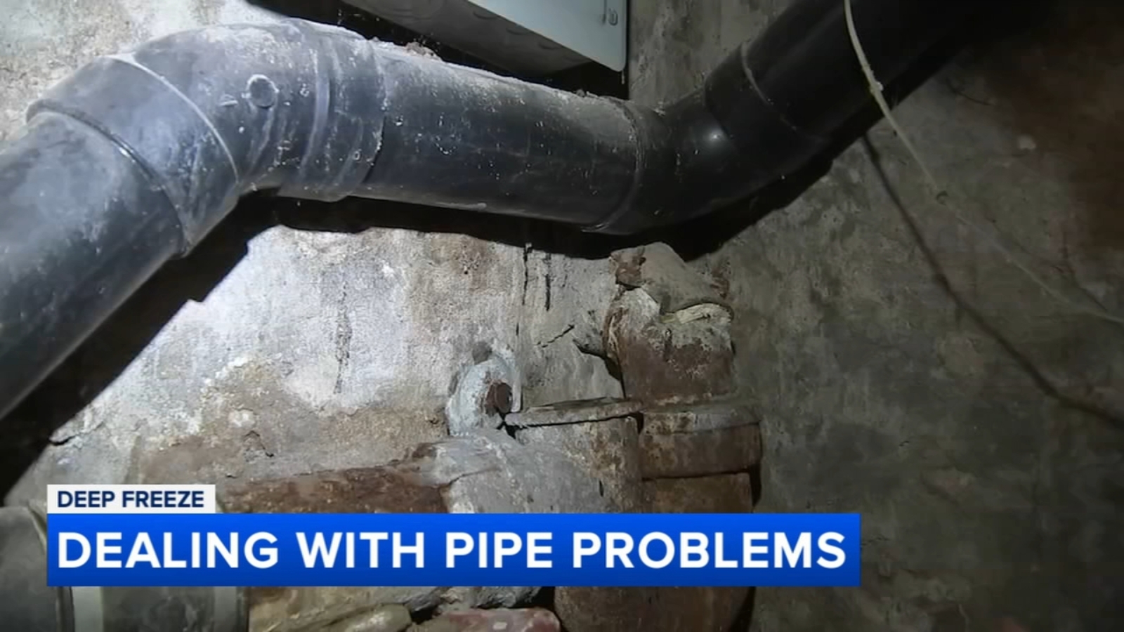 Bitter cold causes frozen pipes, flooded basements across Philadelphia