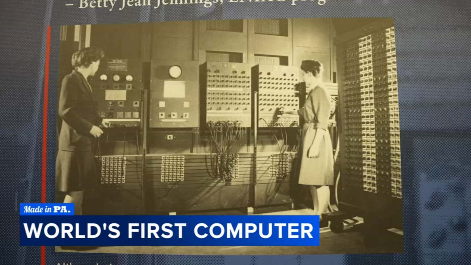 World's first electronic computer born at University of Pennsylvania ...