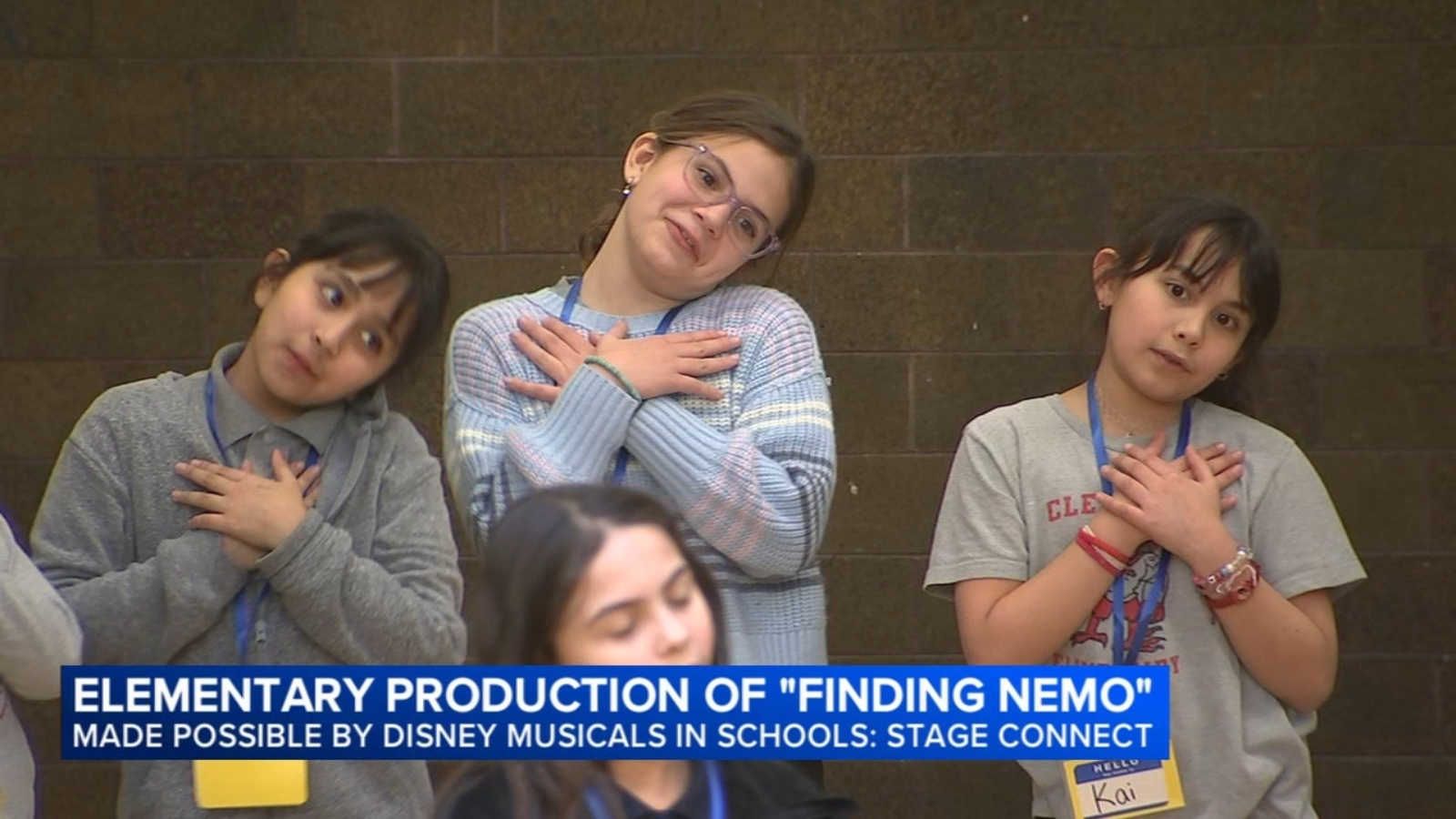 Chicago elementary school putting on 'Finding Nemo' with help from Disney program