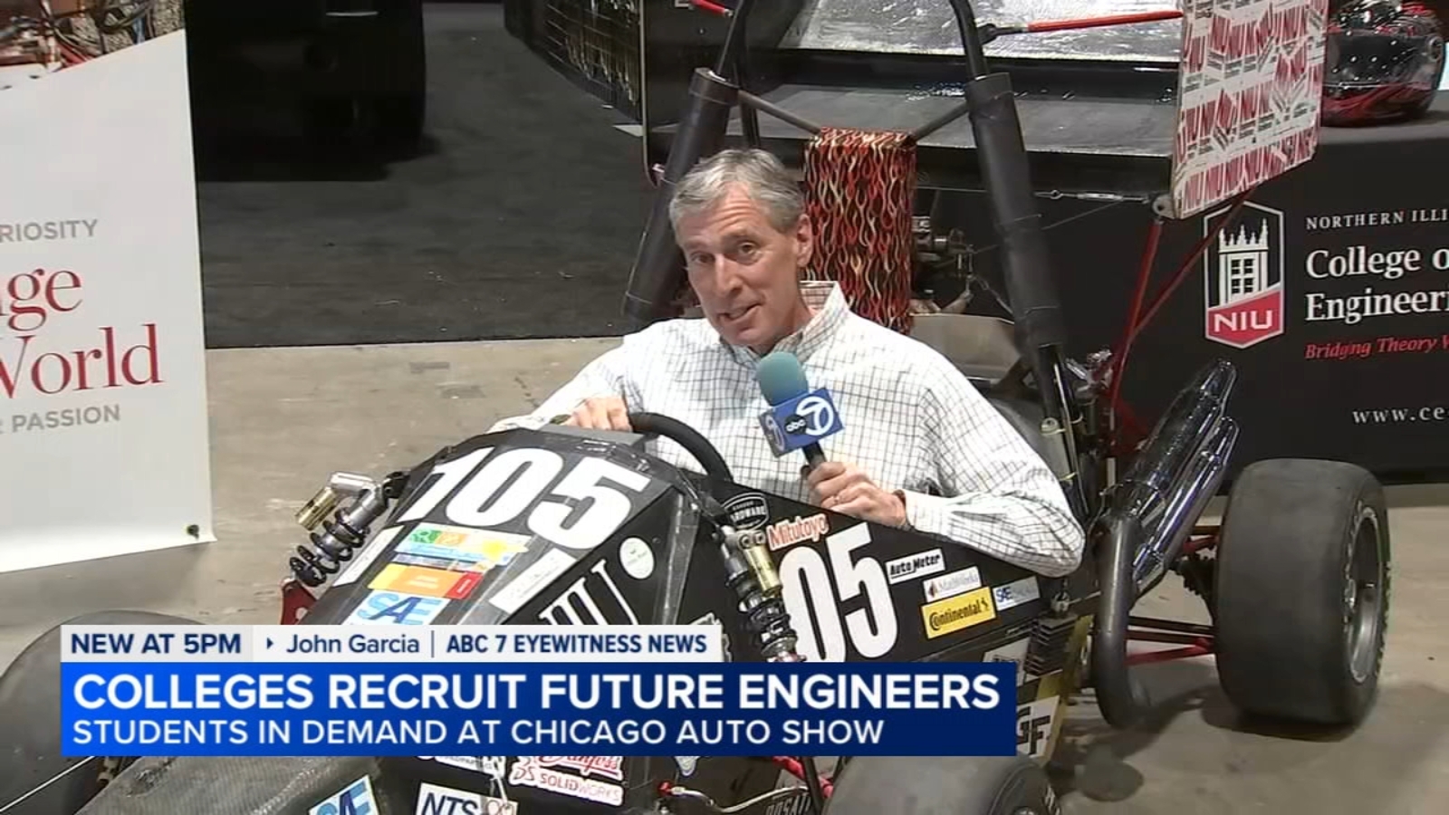 3 Illinois universities trying to recruit engineering students at Chicago Auto Show