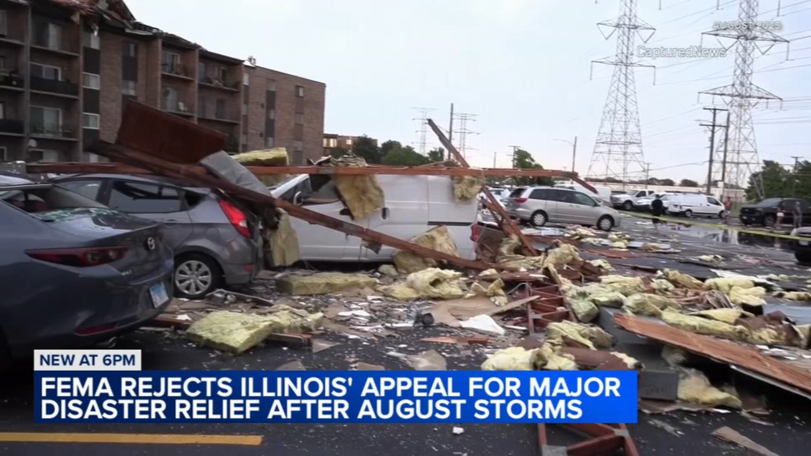 FEMA rejects Illinois' appeal for major disaster relief after August storms hit Chicago area