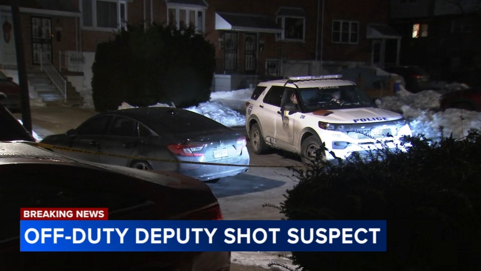 Off-duty sheriff's deputy shoots at alleged car thief in Southwest Philadelphia