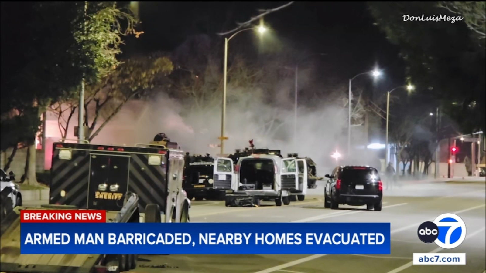 Armed man barricaded inside Lancaster home for hours, nearby homes evacuated