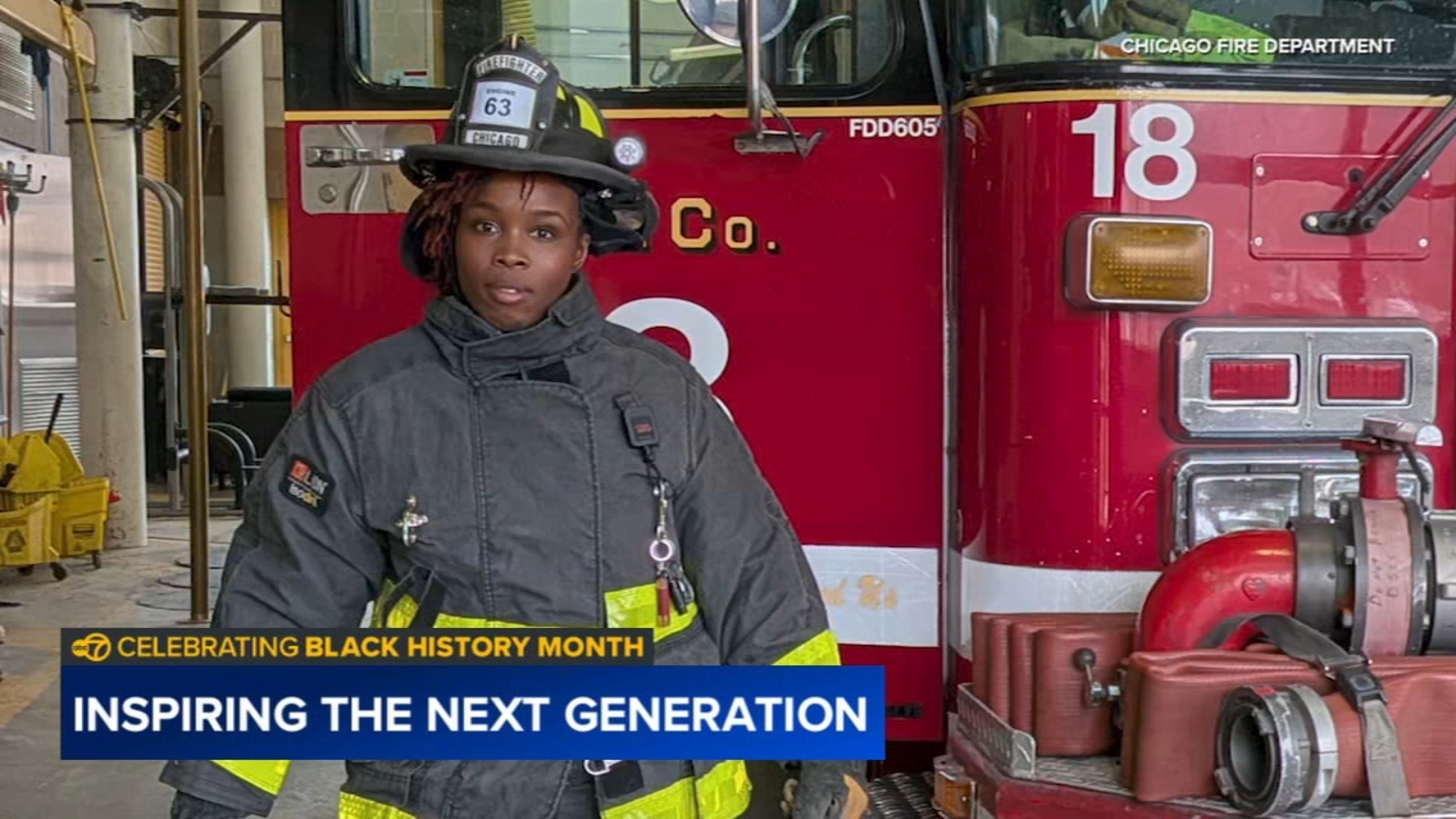 Chicago firefighter spotlights representation, possibility during Black History Month